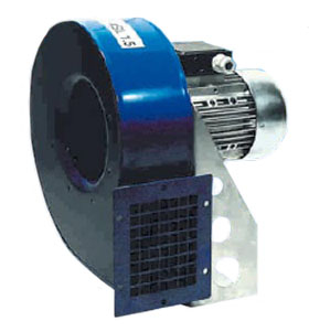 Metal sheet fan with support ASL-S