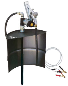 Transfer unit with nozzle