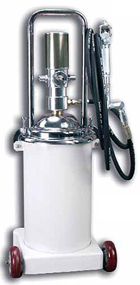 Oprema za maziva z zbiralnikom