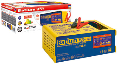BATIUM 15/12 - 15/24 - Automatic battery charger with microprocessor