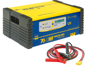 INVERTER 70•12/70•24 HF (SMPS) - Avtomatski visoko frekvenčni polnilnik baterij. 