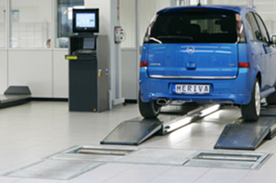 ATT arena testna steza s testerjem zavor in suspenzije